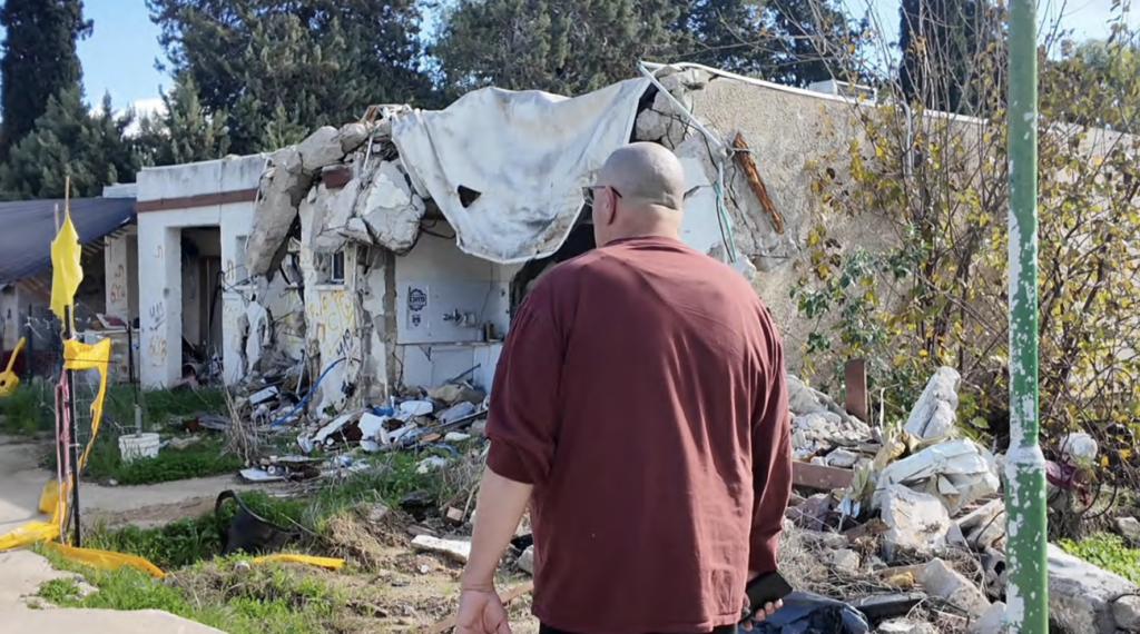 Getroffen kibboets Kfar-Aza